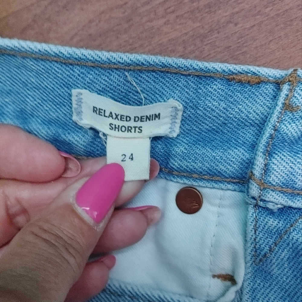 Madewell relaxed shorts sz 24 waist 29 - Picture 8 of 9